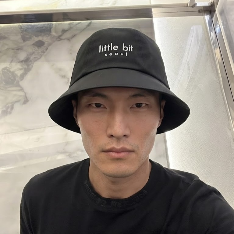 little bit seoul bucket hat, worn — Instagram post