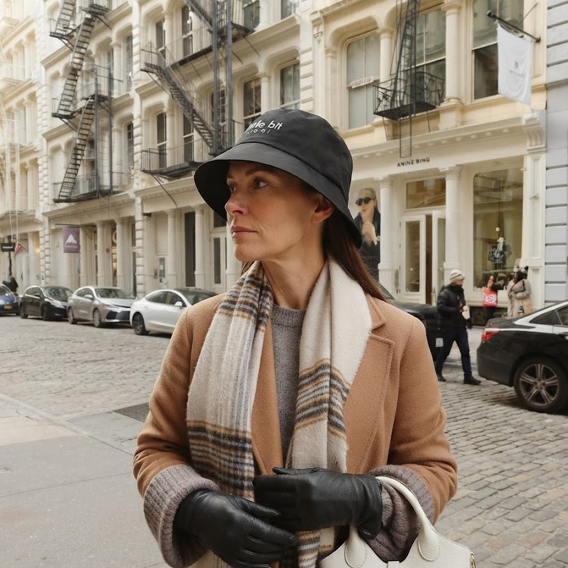 little bit seoul bucket hat, worn — Instagram post