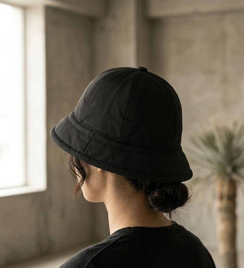 little bit seoul bucket hat, back view
